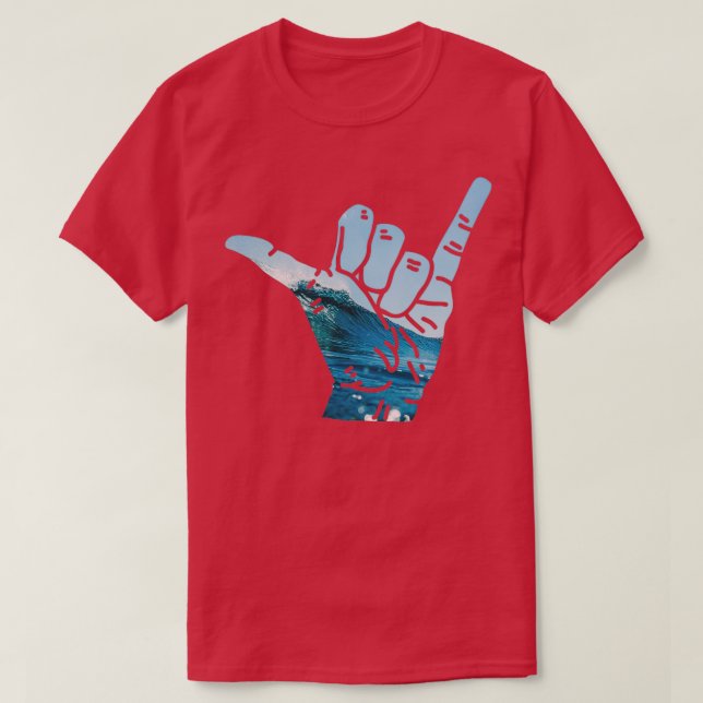 SHAKA SURF WAVE T-Shirt (Design vorne)