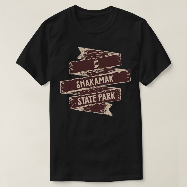 Shakamak Staat Park Staat Park Indiana T-Shirt (Design vorne)