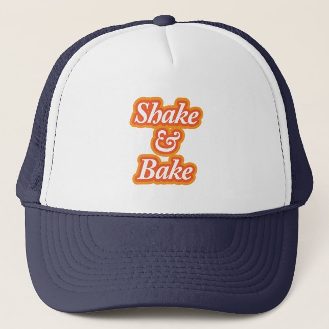 Shake & Bake Truckerkappe (Vorderseite)