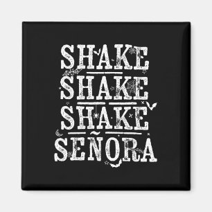 Shake Shake Retro Vintage Halloween Spooky Jahresz Magnet