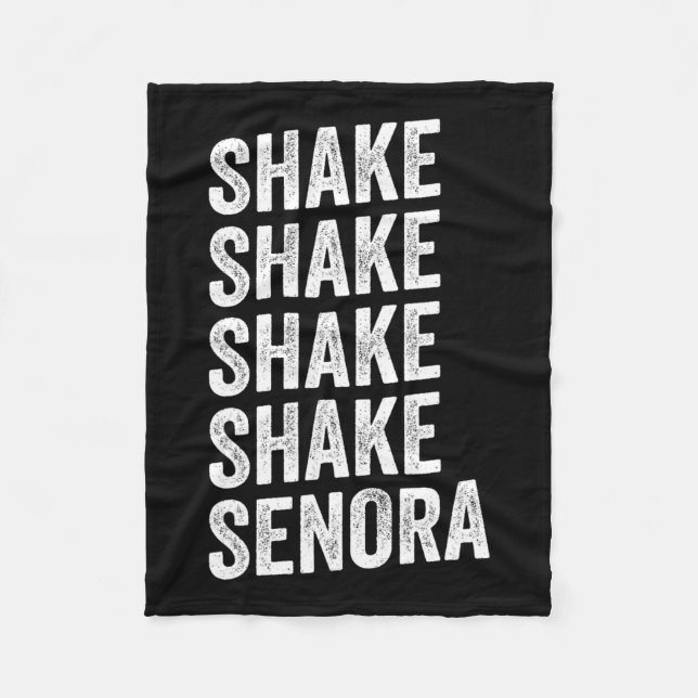Shake Shake Senora Halloween Fleecedecke (Vorderseite)