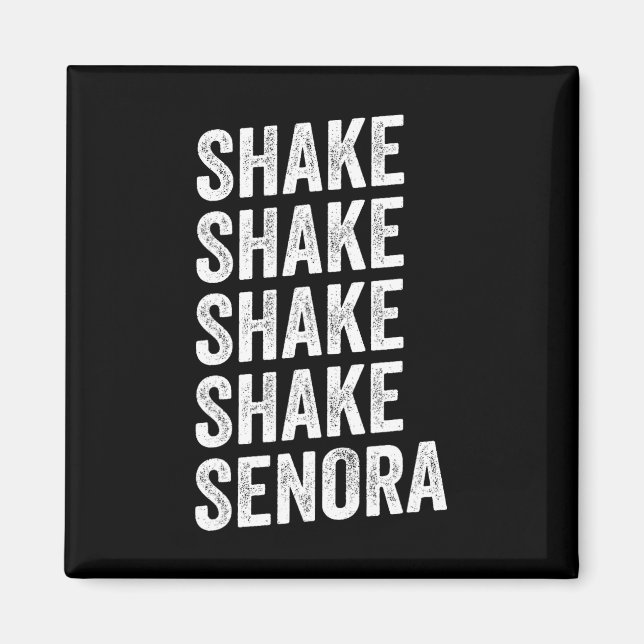 Shake Shake Senora Halloween Magnet (Vorne)