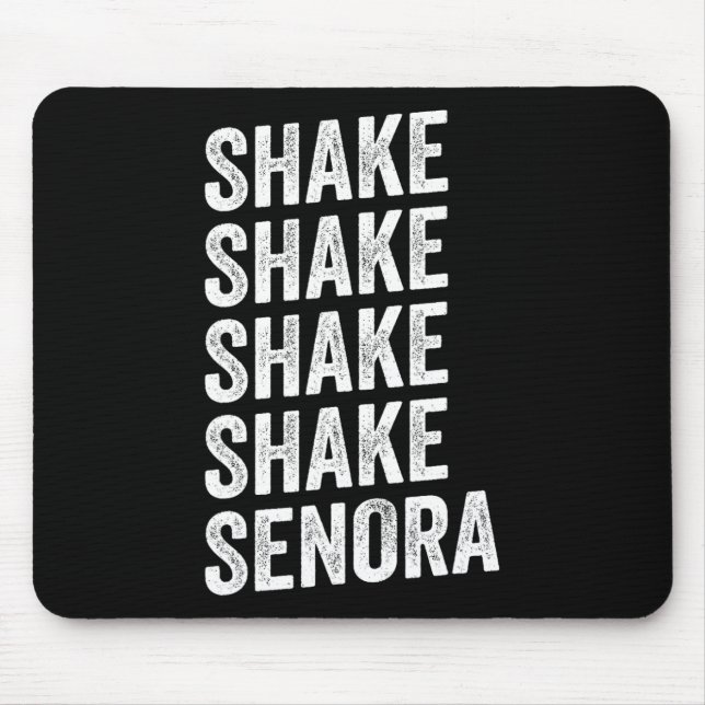 Shake Shake Senora Halloween Mousepad (Vorne)