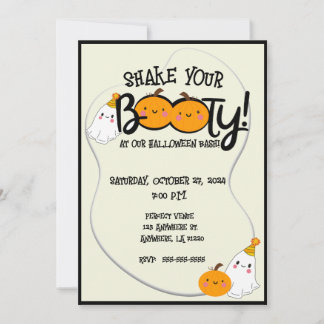 Shake Your Booty Halloween Party Invitation