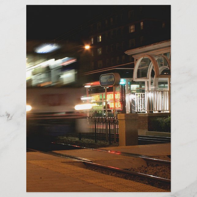 Shaker Square bei Nacht - 3 Flyer (Vorne)