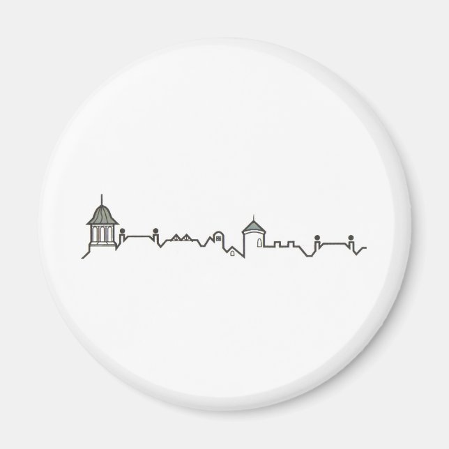 Shaker Square Magnet (Vorne)