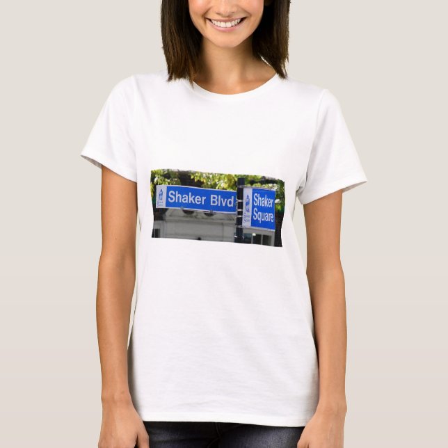 Shaker Square-Zeichen T-Shirt (Vorderseite)