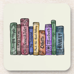 Shakespeare Books No.1 Getränkeuntersetzer