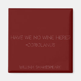 Shakespeare, Coriolanus Magnet