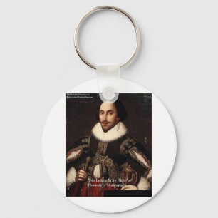 Shakespeare "Ehrlichkeit Erbe" Zitate Geschenke & Schlüsselanhänger
