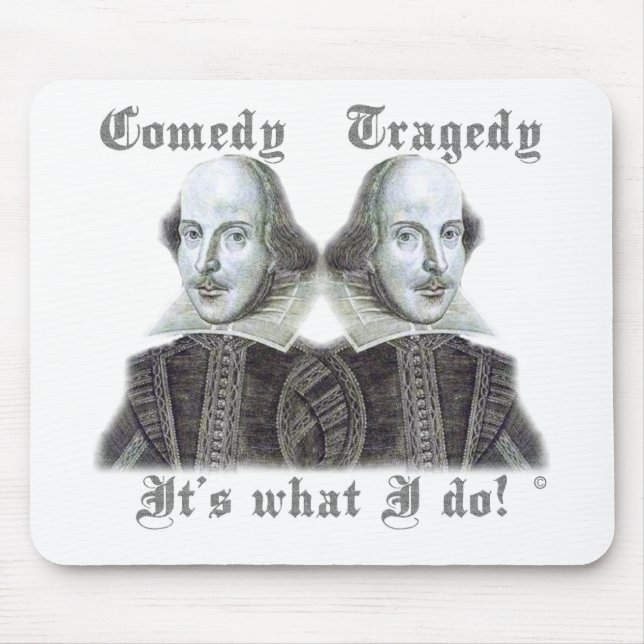 Shakespeare - es ist, was ich tue! mousepad (Vorne)