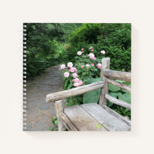 Shakespeare Garden Central Park NYC Roses Notizbuch