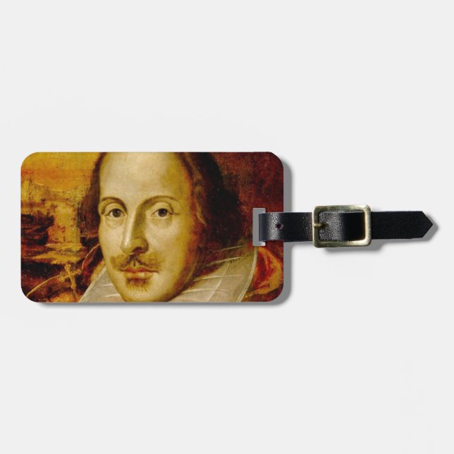 Shakespeare Gepäcktag - Passen Sie es an! Gepäckanhänger (Vorderseite horizontal)