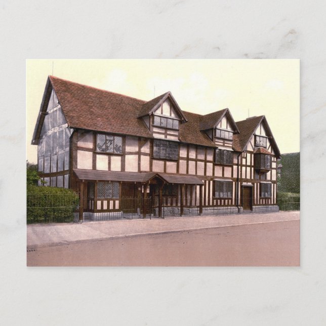 Shakespeare House Postkarte (Vorderseite)