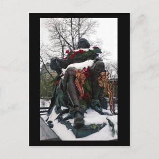 Shakespeare im Winter Postkarte