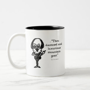 Shakespeare Insults Henry V Zweifarbige Tasse