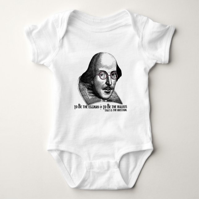 Shakespeare Lennon II Baby Strampler (Vorderseite)