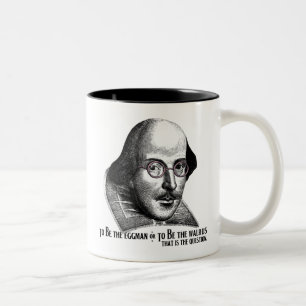 Shakespeare Lennon II Zweifarbige Tasse