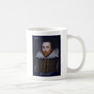 Shakespeare Liebe/Blindes Zitat auf Geschenkkarten Kaffeetasse