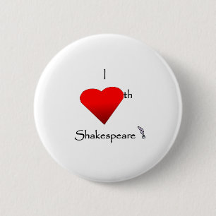 Shakespeare-Liebe Button