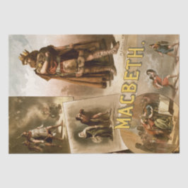 Shakespeare Macbeth Dekoupage Tissue Paper Seidenpapier