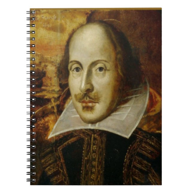 Shakespeare Notizblock (Vorderseite)