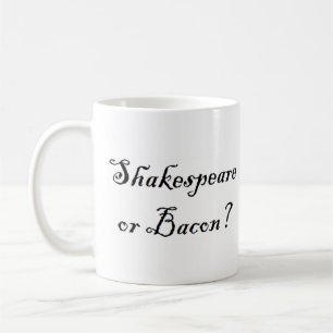 Shakespeare oder Speck Kaffeetasse