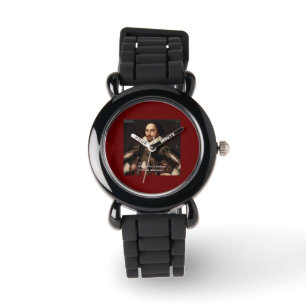 Shakespeare & "Past/Prolog" Zitat Armbanduhr