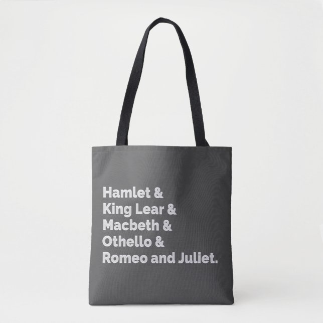Shakespeare Plays I Tasche (Vorderseite)