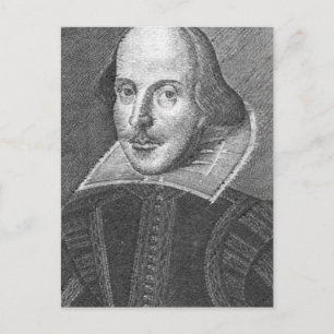 Shakespeare Postkarte