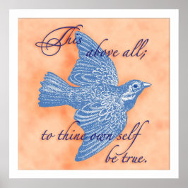 Shakespeare Quote Art Print Poster