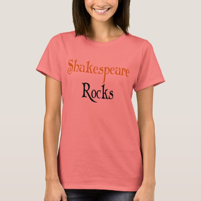 Shakespeare Rocks T - Shirt (Vorderseite)