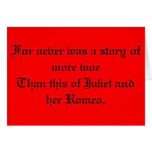 Shakespeare Romeo und Juliet