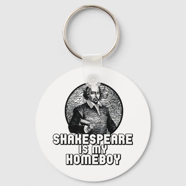 Shakespeare Schlüsselanhänger (Vorderseite)