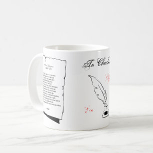 Shakespeare Sonnet 113 Kaffeetasse