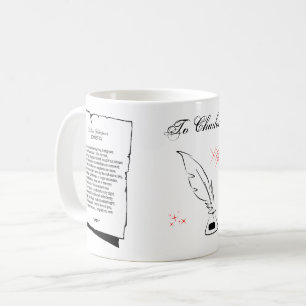 Shakespeare Sonnet 15 Kaffeetasse
