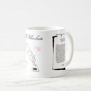 Shakespeare Sonnet 24 Kaffeetasse