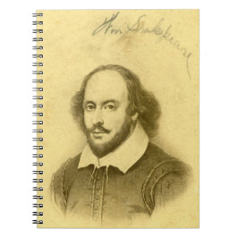 Shakespeare Spiral Notizblock