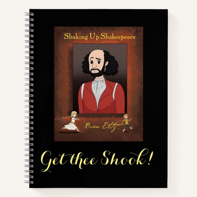 Shakespeare SpiralNotebook Notizbuch (Vorderseite)