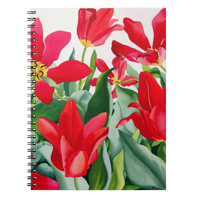 Shakespeare-Tulpen Notizblock (Vorderseite)