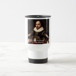 Shakespeare vergangene Prolog-Zitat Reisebecher