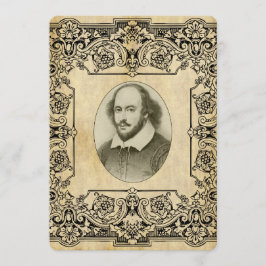 Shakespeare Wedding Einladung