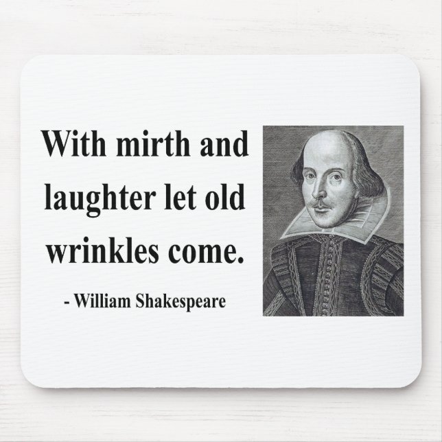 Shakespeare-Zitat 7b Mousepad (Vorne)