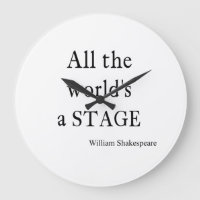Shakespeare-Zitat Alle Zitate einer Bühne der Welt