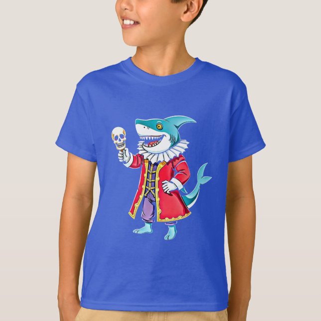 Shakespeareaner Hai - beißen oder nicht beißen? T- T-Shirt (Vorderseite)