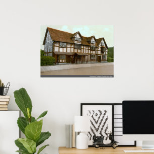 Shakespeares Geburtsort, Stratford-upon-Avon Poster
