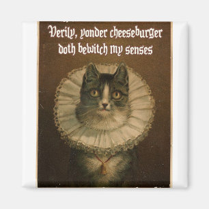 Shakespeares Katze Magnet