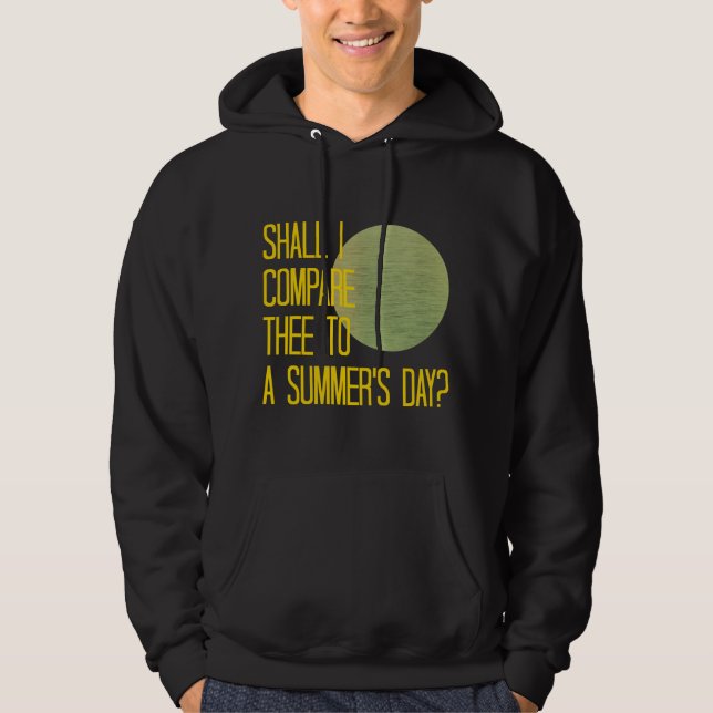 Shakespeares Sommertag Hoodie (Vorderseite)