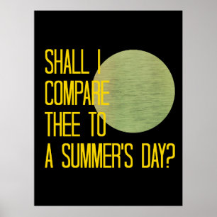 Shakespeares Sommertag Poster