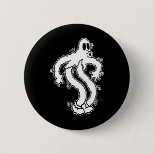 Shakey Koko The Clown Ghost Niedlich Ghost Hallowe Button